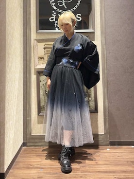 「REZEN（リゼン）のアイテム」を使った、axes femmeさん（レディース・162cm）の夏コーディネート