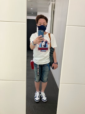 「アイテム（スマホケース/カバー）」を使った、名和 賢悟さん（メンズ・159cm）の秋コーディネート