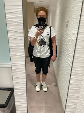 名和 賢悟さん（メンズ・159cm）の夏コーディネート