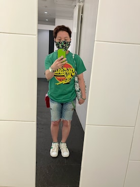 「アイテム（腕時計）」を使った、名和 賢悟さん（メンズ・159cm）の夏コーディネート