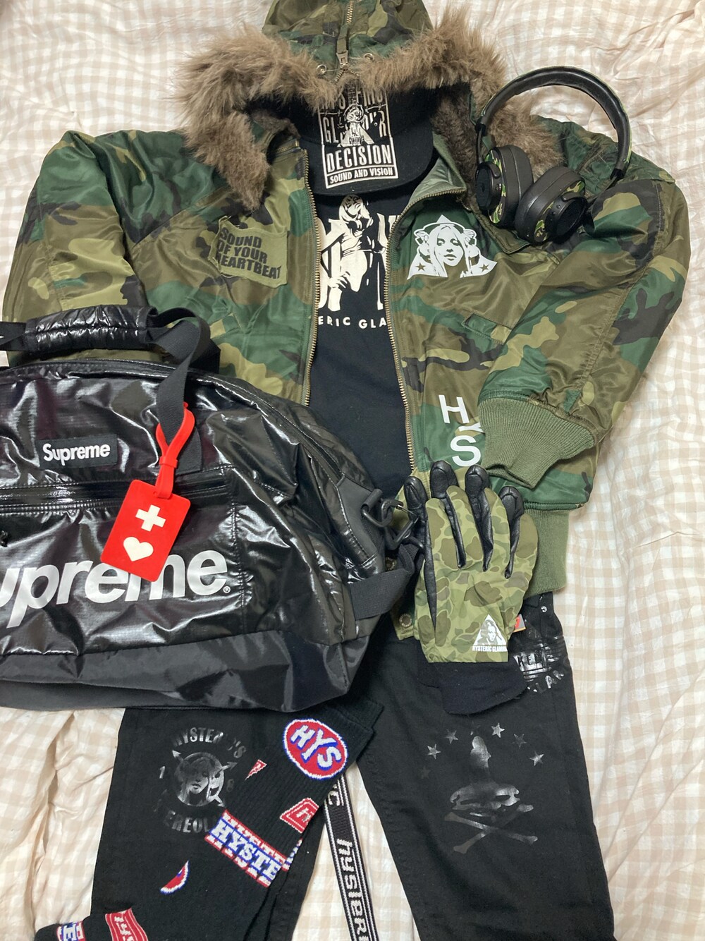 HYSTERIC GLAMOUR（ヒステリックグラマー）の「HYS 84 パッチ リメイク