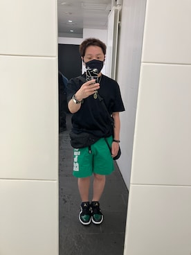 「アイテム（スマホグッズ）」を使った、名和 賢悟さん（メンズ・159cm）の夏コーディネート