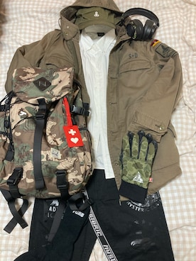 「F.C.Real Bristol（エフシーレアルブリストル）のアイテム（レッグウェア）」を使った、名和 賢悟さん（メンズ・159cm）の春コーディネート