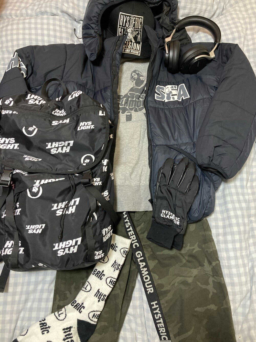 HYSTERIC GLAMOUR（ヒステリックグラマー）の「WIND AND SEA/SEA＋HYS