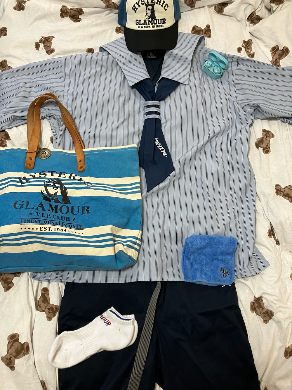 シルバー！JOEYHYSTERICヴィクセンガール柄タンクトップL黒のみ！ ヒステリックグラマー タンクトップ キャミソール ヴィクセン