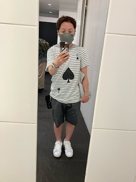 「アイテム（パンツ）」を使った、名和 賢悟さん（メンズ・159cm・50代）の秋コーディネート