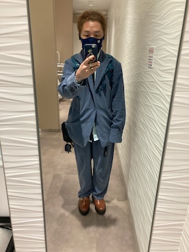 「SOPHNET.（ソフネット）のアイテム（PC・スマホグッズ/家電）」を使った、名和 賢悟さん（メンズ・159cm）の秋コーディネート