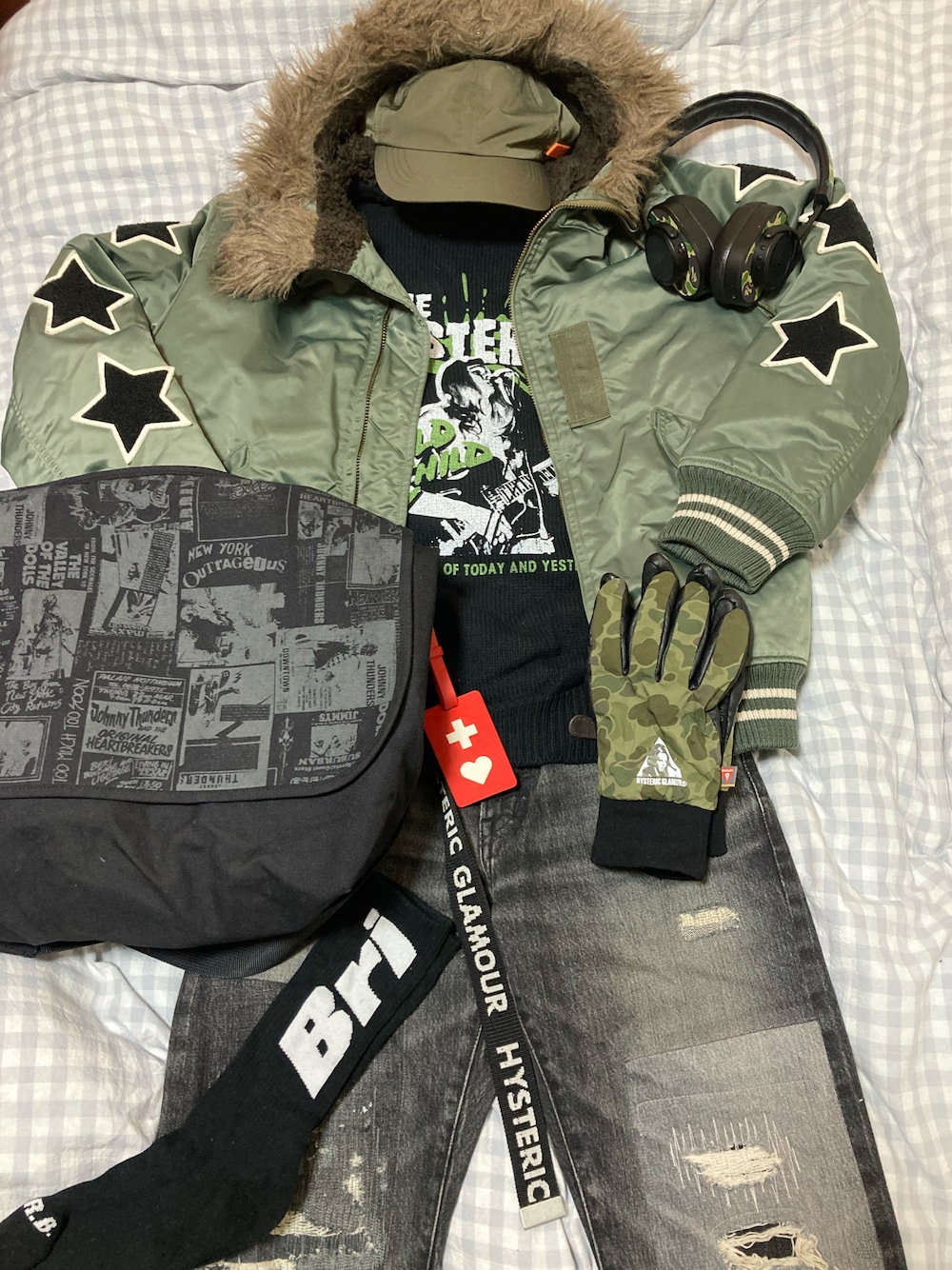 HYSTERIC GLAMOUR（ヒステリックグラマー）の「PRIMALOFT SMARTPHONE