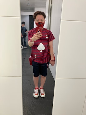 「アイテム（スマホグッズ）」を使った、名和 賢悟さん（メンズ・159cm・50代）の秋コーディネート