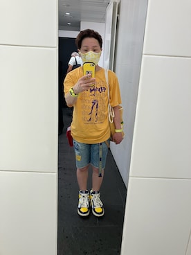 「アイテム（Tシャツ/カットソー）」を使った、名和 賢悟さん（メンズ・159cm・50代）の夏コーディネート