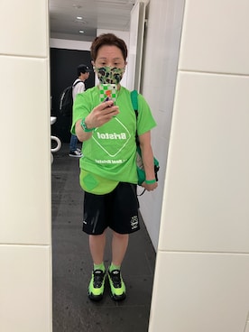 「アイテム（スマホケース/カバー）」を使った、名和 賢悟さん（メンズ・159cm）の夏コーディネート