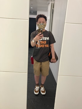「SOPHNET.（ソフネット）のアイテム」を使った、名和 賢悟さん（メンズ・159cm）の夏コーディネート