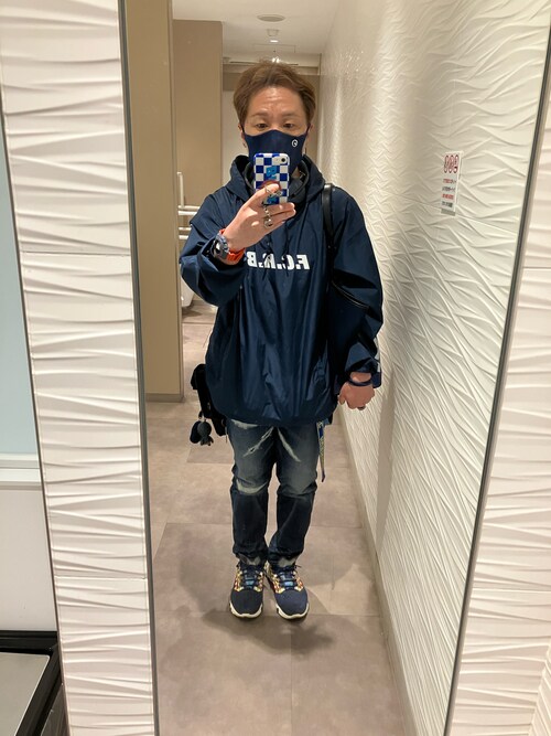 ナイロンジャケット FCRB BACK STRIPE ANORAK 1652746118_500.jpg
