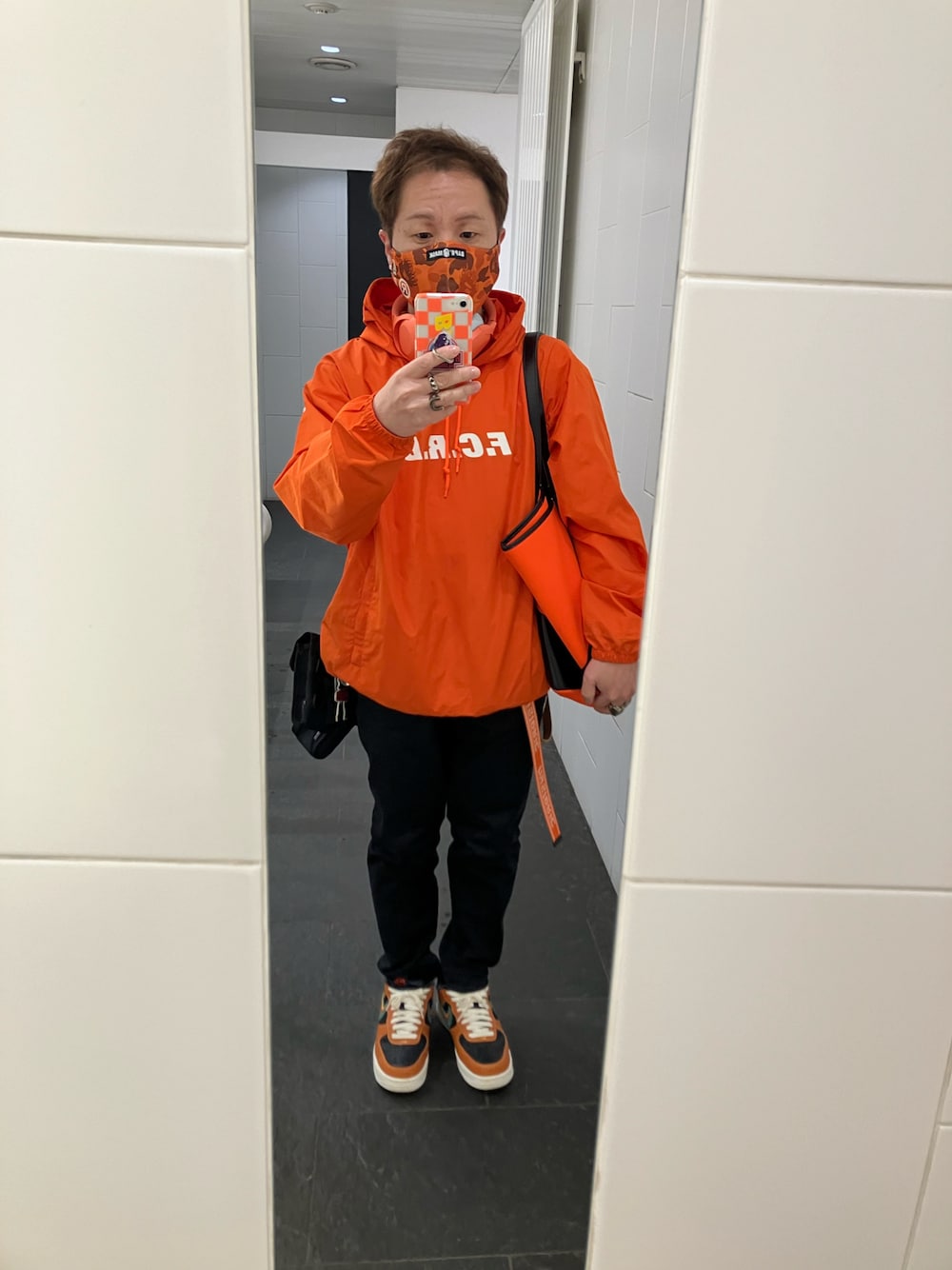 Bristol 星柄ナイロンジャケットとショートパンツセット　上M下S 2026年最新】星柄 FCRBの人気アイテム - メルカリ