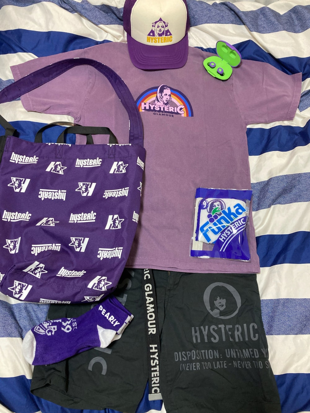 HYSTERIC GLAMOUR（ヒステリックグラマー）の「FUNKAポーチ＋