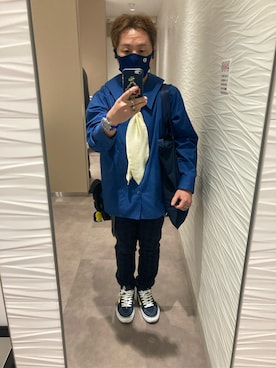 「SOPHNET.（ソフネット）のアイテム（PC・スマホグッズ/家電）」を使った、名和 賢悟さん（メンズ・159cm）の秋コーディネート