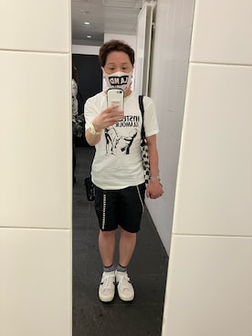 「アイテム（スニーカー）」を使った、名和 賢悟さん（メンズ・159cm・50代）の夏コーディネート