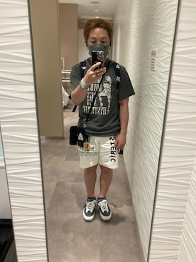 名和 賢悟さん（メンズ・159cm）の夏コーディネート