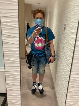 「new balance 996」｜名和 賢悟さん（メンズ・159cm）の夏コーディネート