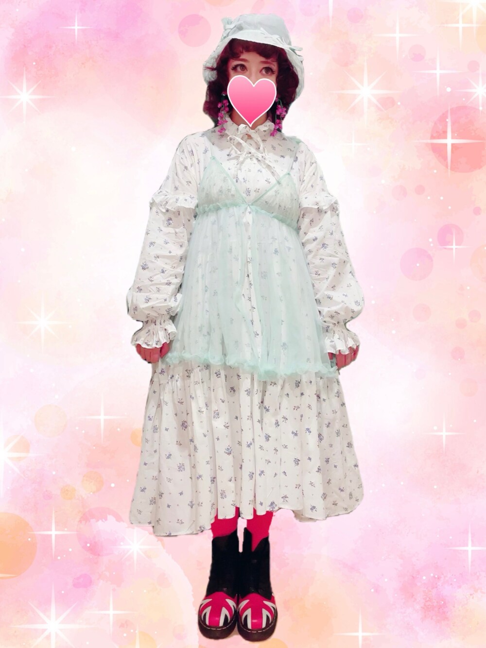 Candy Stripper DAY DREAM TIERED ドレス キャンディ ストリッパー DAY DREAM TIERED ドレス