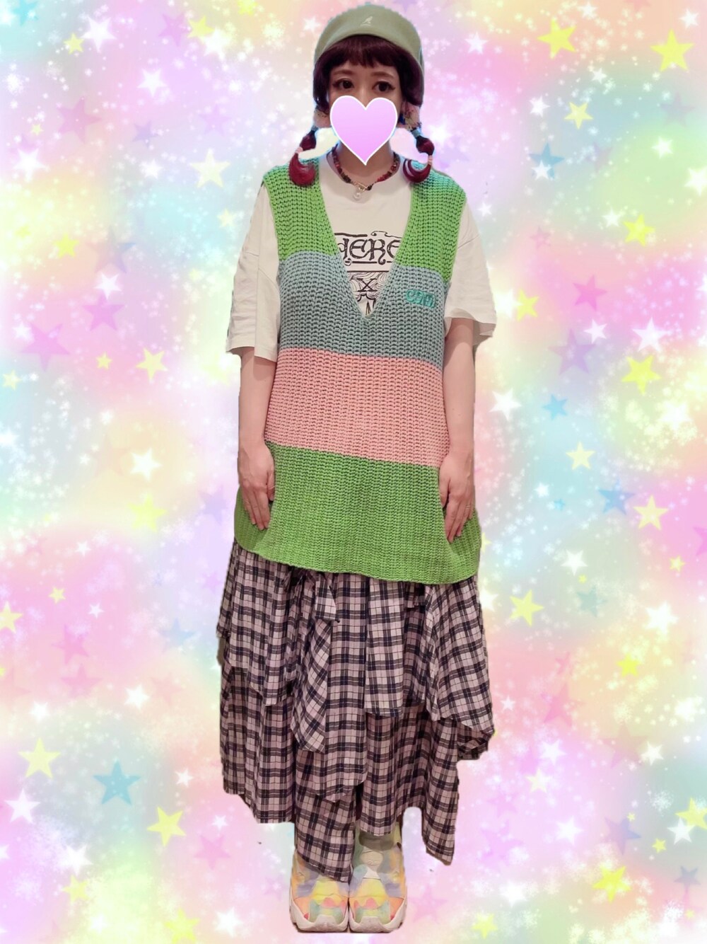 Candy Stripper MAKE MY DAY スカート ギンガムチェック Candy Stripper（キャンディストリッパー）の「MAKE MY DAY