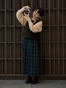 kinoko.さん（レディース・157cm）の秋コーディネート