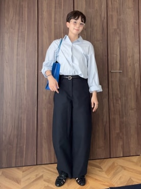 「ユニクロ」｜kinoko.さん（レディース・157cm）の夏コーディネート