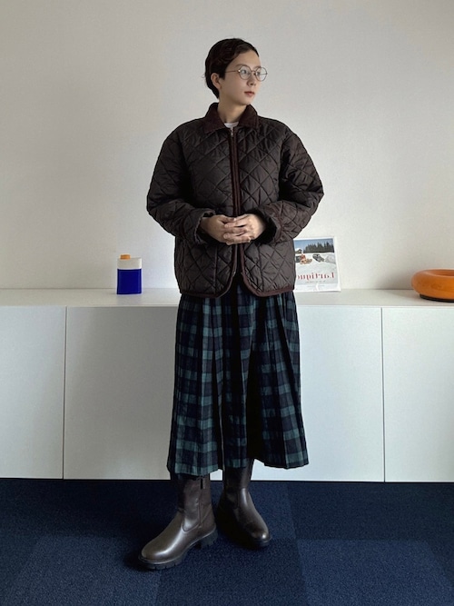 LAVENHAM TEYNHAM ポリエステル キルティングジャケット