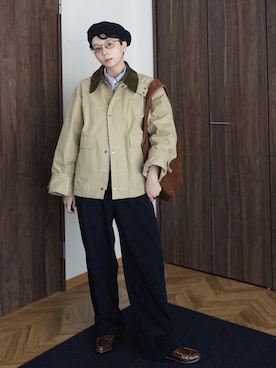 「おでかけコーデ」｜kinoko.さん（レディース・157cm）の秋コーディネート