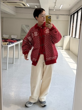 「アイテム（スニーカー）」を使った、kinoko.さん（レディース・157cm）の夏コーディネート