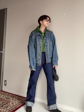 「CIOTA（シオタ）のアイテム」を使った、kinoko.さん（レディース・157cm）の冬コーディネート