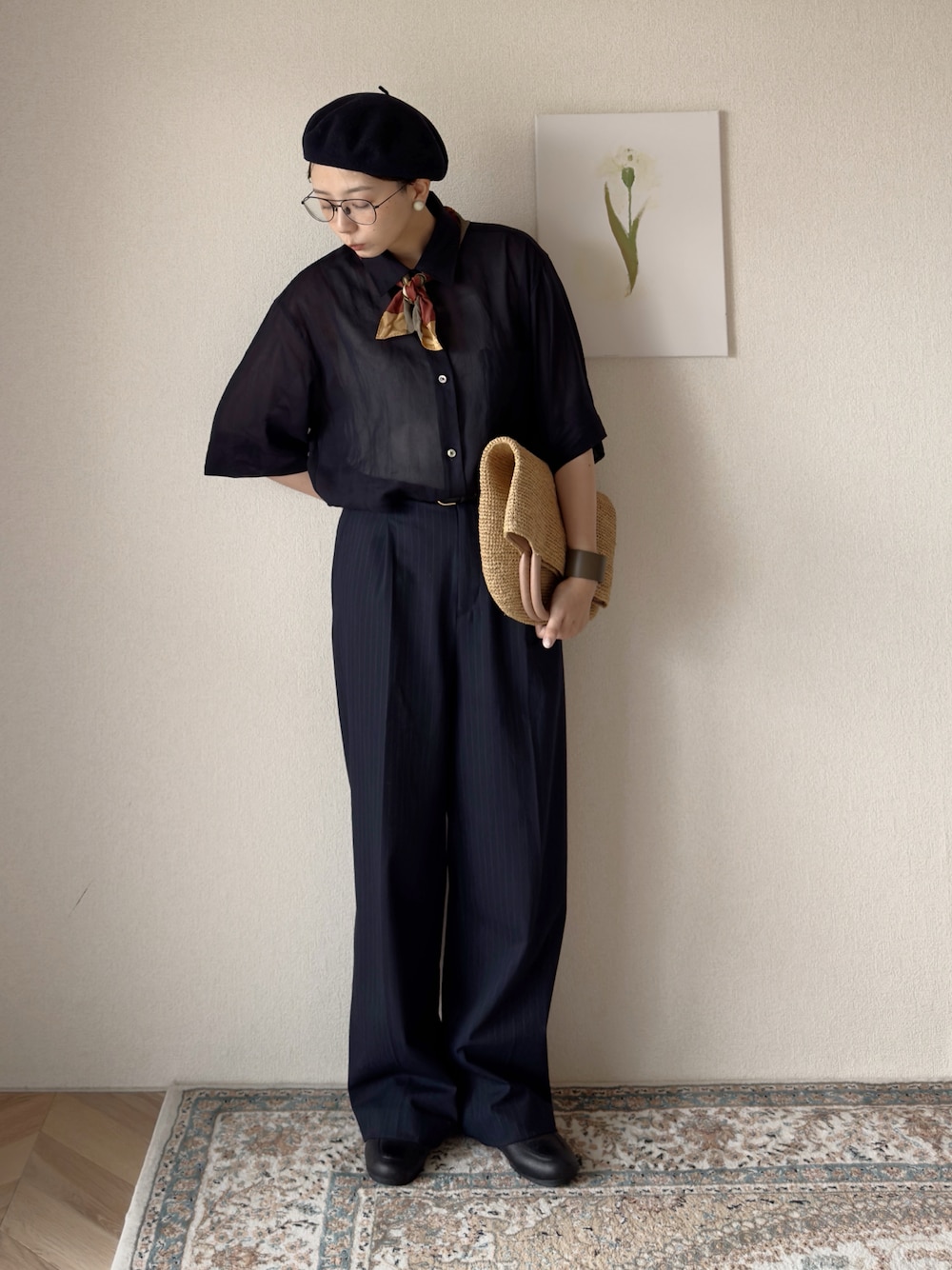 6(ROKU)スケ ショートスリーブ シャツ 6(ROKU)＞スケ ショートスリーブ シャツ