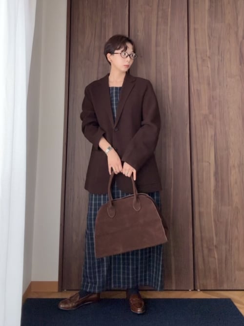 セール】【大人気！HIT ITEM！】【新色追加】チェック柄ロング