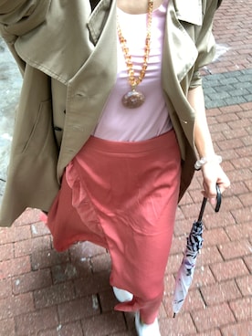 「oversize」｜Ting Waiさん（レディース・175cm）の夏コーディネート