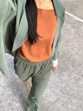 Ting Waiさん（レディース・175cm）の冬コーディネート