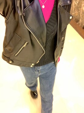 Ting Waiさん（レディース・175cm）の冬コーディネート