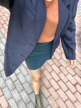 「BCBG（ビーシービージー）のアイテム」を使った、Ting Waiさん（レディース・175cm）の冬コーディネート