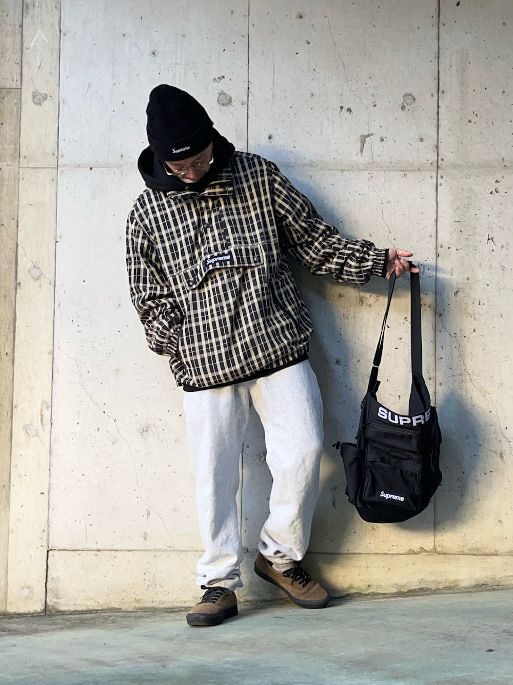Supreme ベージュ ジャケット M Supreme x Vanson Leathers】Gore-Tex Shell Jacket 白 - 25FW