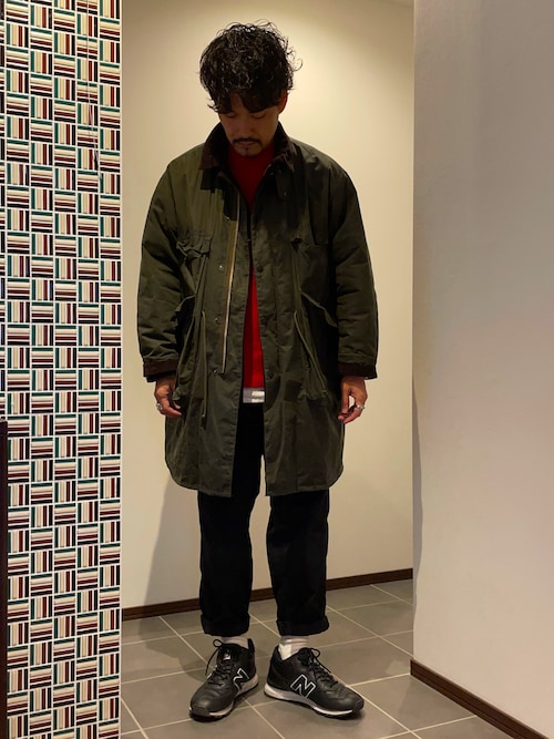 KAPTAIN SUNSHINE×Barbour】Stand Collar Traveller Coatを使った人気