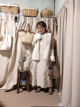 「Bab（バブ）のアイテム」を使った、るうさん（レディース・153cm）の秋コーディネート