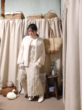 「Bab（バブ）のアイテム」を使った、るうさん（レディース・153cm）の秋コーディネート