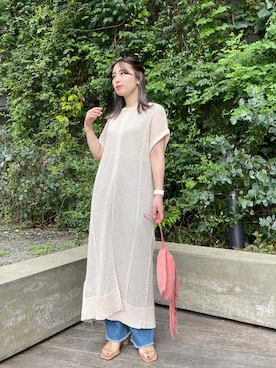 yuuka_hrさん（レディース・155cm）の夏コーディネート