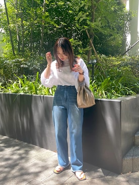 yuuka_hrさん（レディース・155cm）の夏コーディネート