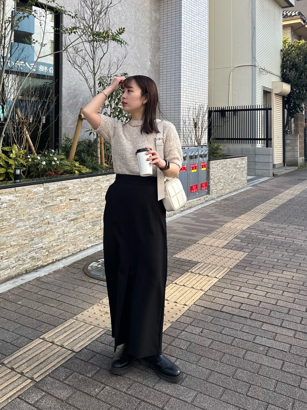 【capricieux le'mage】サス付Iラインスカート CAPRICIEUX LE'MAGE（カプリシューレマージュ）の「サス付I