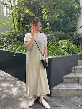 yuuka_hrさん（レディース・155cm）の夏コーディネート