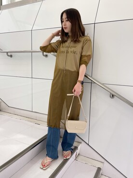 yuuka_hrさん（レディース・155cm）の夏コーディネート