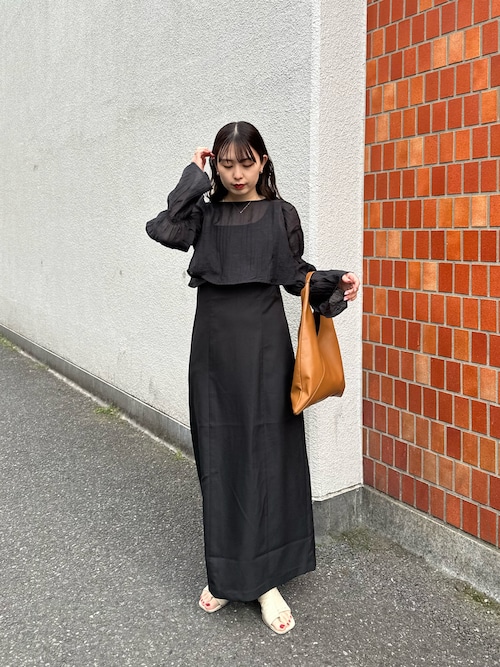 CAPRICIEUX LE'MAGE オケージョン3SETアシメフリルワンピース カプリ