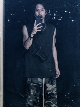 「H&M（エイチ・アンド・エム）のアイテム」を使った、Royさん（メンズ・162cm）の冬コーディネート