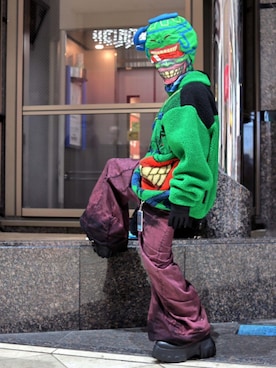 「アイテム（サングラス）」を使った、Royさん（メンズ・162cm）の秋コーディネート