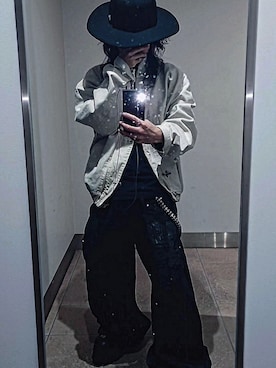 「no brand（ノーブランド）のアイテム」を使った、Royさん（メンズ・162cm）の春コーディネート